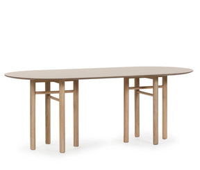 Tavolo Fisso in legno naturale Junco 200 x 100 cm