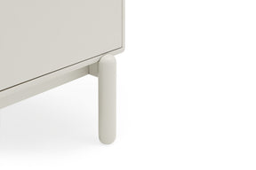 Madia 6 cassetti 1 anta crema Corvo di Teulat 180x40 cm