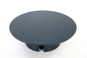 Tavolino basso tondo blu Cep di Teulat Ø 110 h36 cm