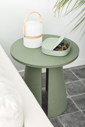 Tavolino per Salotto verde Cep di Teulat Ø 50 cm
