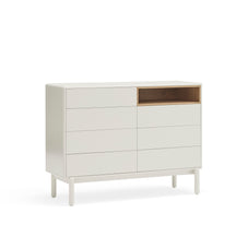 Cassettiera 7 cassetti Corvo di Teulat 120x40 cm