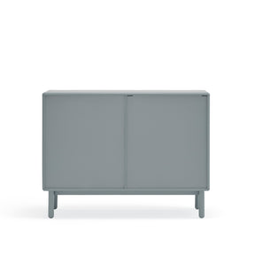 Cassettiera grigio perla 7 cassetti Corvo di Teulat 120x40 cm