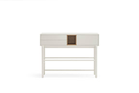 Consolle 2 cassetti Crema Corvo di Teulat 120x35 cm