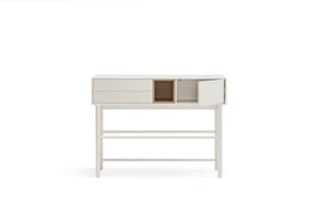 Consolle 2 cassetti Crema Corvo di Teulat 120x35 cm
