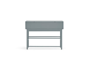 Consolle 2 cassetti Grigio Perla Corvo di Teulat 120x35 cm