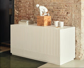 Madia bianca 3 ante Doric di Teulat 148x48 cm