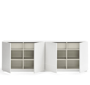 Madia 4 ante bianco Doric di Teulat 198x48 cm