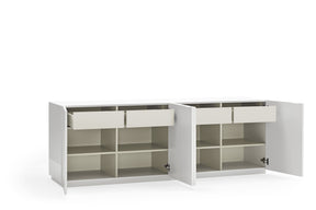 Madia 4 ante bianco Doric di Teulat 198x48 cm