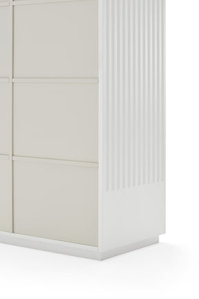 Credenza 2 ante bianco Doric di Teulat 91x120 cm