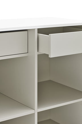 Credenza 2 ante bianco Doric di Teulat 91x120 cm