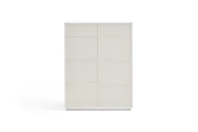 Credenza 2 ante bianco Doric di Teulat 91x120 cm