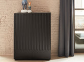 Credenza 2 ante nero Doric di Teulat 91x120 cm