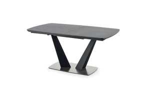 Tavolo allungabile per 6/8 persone grigio Fanny 160/220x90 cm