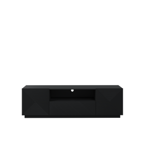Mobile TV 2 ante 1 cassetto in legno laminato Asha 167 x 40 cm