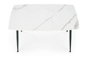 Tavolo per 4 persone bianco Mery 120x70 cm