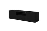 Mobile TV sospeso 2 ante ed 1 cassetto Nicole 150 x 45 cm