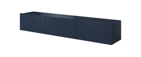 Mobile TV sospeso con 2 ante a ribalta 1 cassetto Nicole 200x45 cm