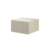 Set 2 Comodini Nicole 1 cassetto sospesi 46x45 cm