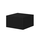 Set 2 Comodini Nicole 1 cassetto sospesi 46x45 cm