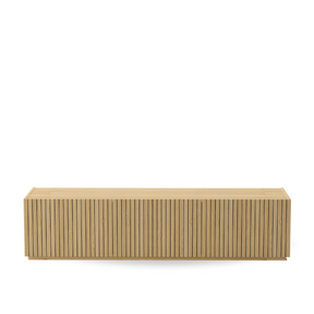 Mobile TV con 3 ante e 6 scomparti legno rovere Averno  - 178x41 cm
