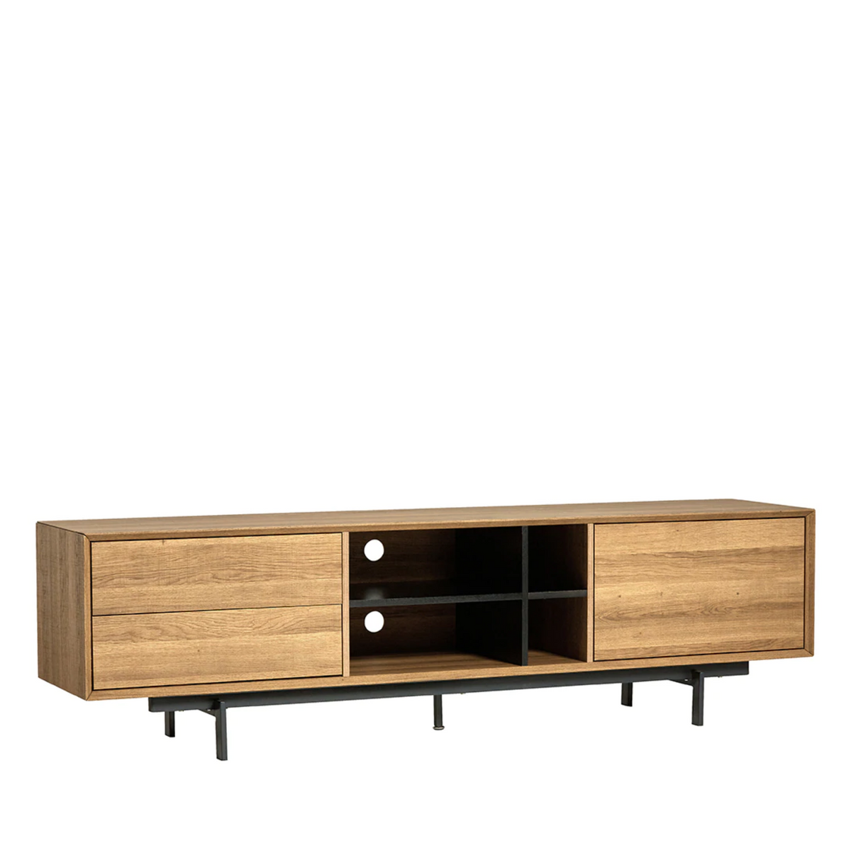 Mobile TV rovere scuro Santerno 180x40cm