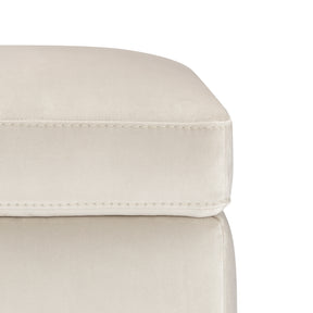Panca Contenitore Made in Italy in Velluto Beige - SARDORELLA 110x45 cm