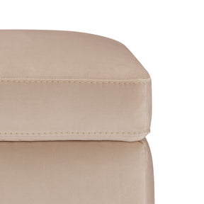 Panca Contenitore Made in Italy in Velluto Camel - SARDORELLA 110x45 cm