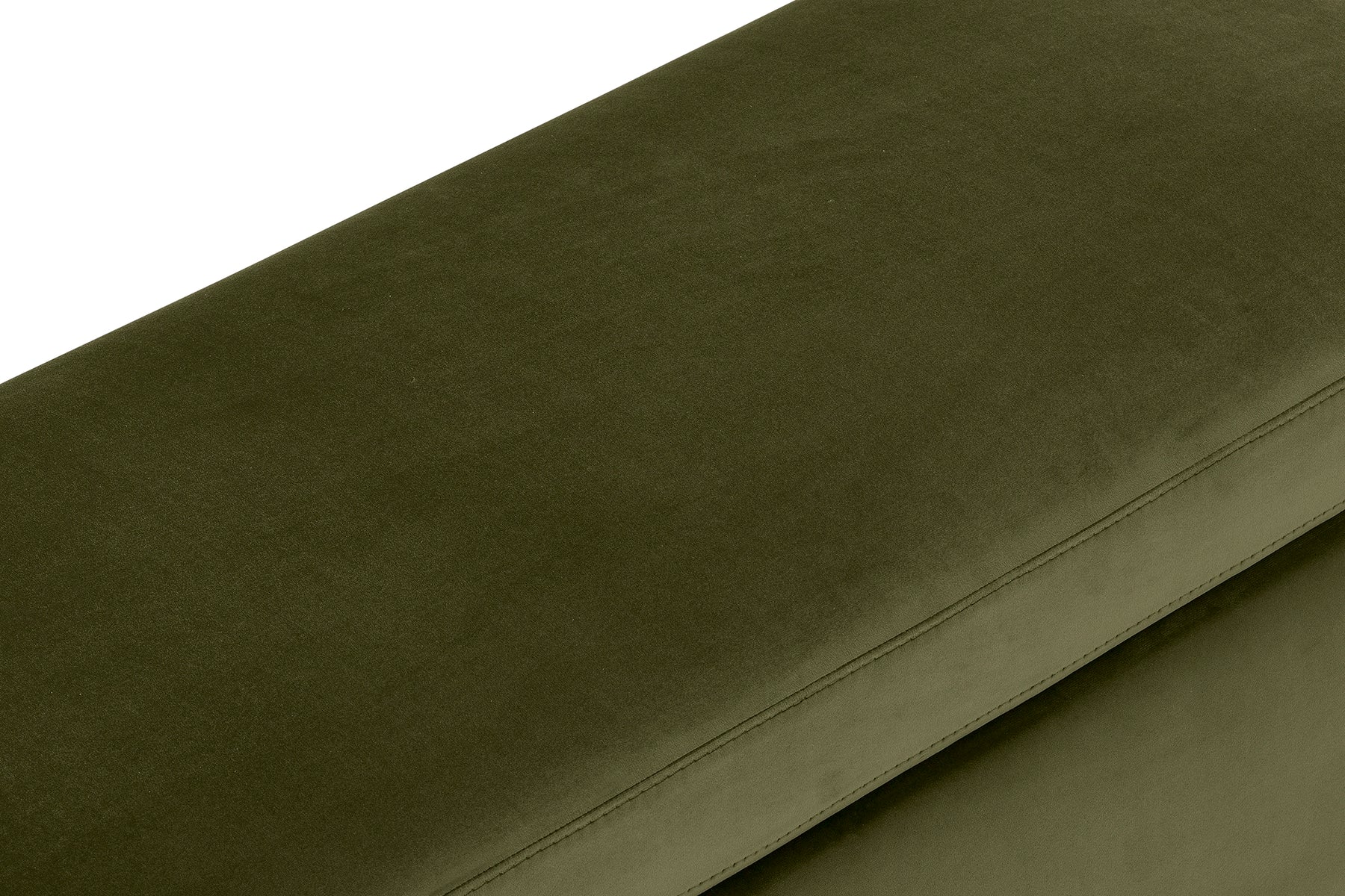 Panca Contenitore Made in Italy in Velluto Verde modello VIANA