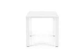 Tavolo allungabile in legno MDF laccato bianco Ronald 140x80 cm - allungabile fino a 180 cm