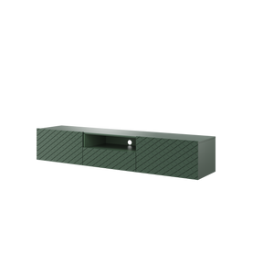 Mobile TV sospeso 2 ante a ribalta 1 cassetto Scalia 190x42 cm