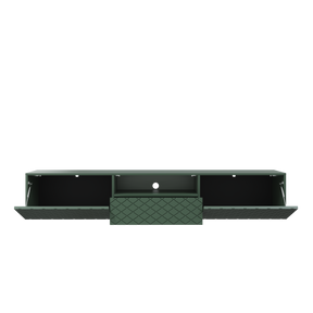 Mobile TV sospeso 2 ante a ribalta 1 cassetto Scalia 190x42 cm