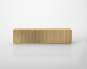 Mobile TV con 3 ante e 6 scomparti legno rovere Averno  - 178x41 cm
