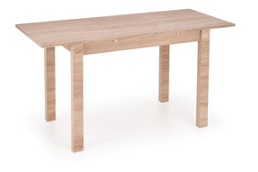 Tavolo allungabile in legno laminato Gino 100 x 60 cm - allungabile fino a 135 cm