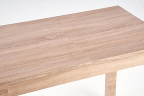 Tavolo allungabile in legno laminato Gino 100 x 60 cm - allungabile fino a 135 cm