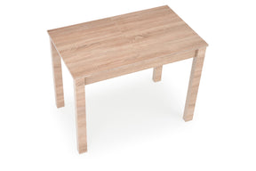 Tavolo allungabile in legno laminato Gino 100 x 60 cm - allungabile fino a 135 cm