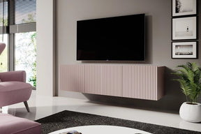 Mobile TV sospeso con 2 ante a ribalta 1 cassetto Nicole 150 x 45 cm