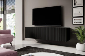 Mobile TV sospeso con 2 ante a ribalta 1 cassetto Nicole 150 x 45 cm