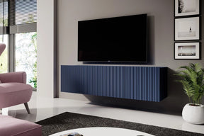 Mobile TV sospeso con 2 ante a ribalta 1 cassetto Nicole 150 x 45 cm