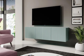 Mobile TV sospeso con 2 ante a ribalta 1 cassetto Nicole 150 x 45 cm