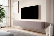 Mobile TV sospeso con 2 ante a ribalta 1 cassetto Nicole 200x45 cm