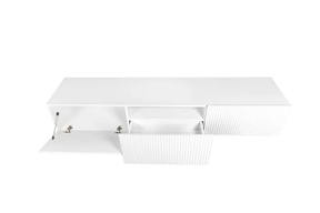 Mobile TV sospeso con 2 ante a ribalta 1 cassetto Nicole 200x45 cm