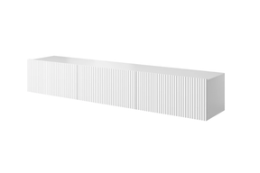 Mobile TV sospeso con 2 ante a ribalta 1 cassetto Nicole 200x45 cm